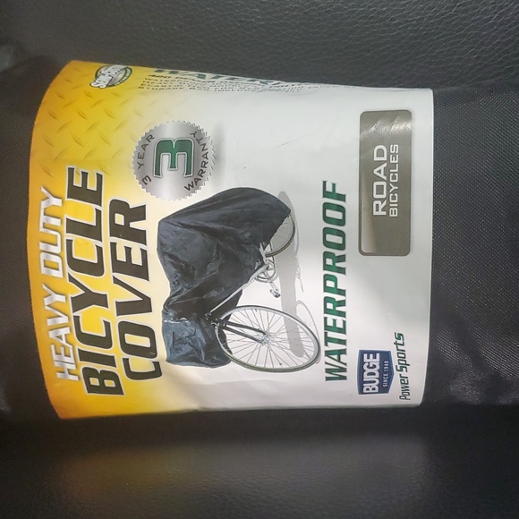 Heavy duty Bicycle Cover fit Road Bicycles Brand New Color Black - Picture 4 of 5